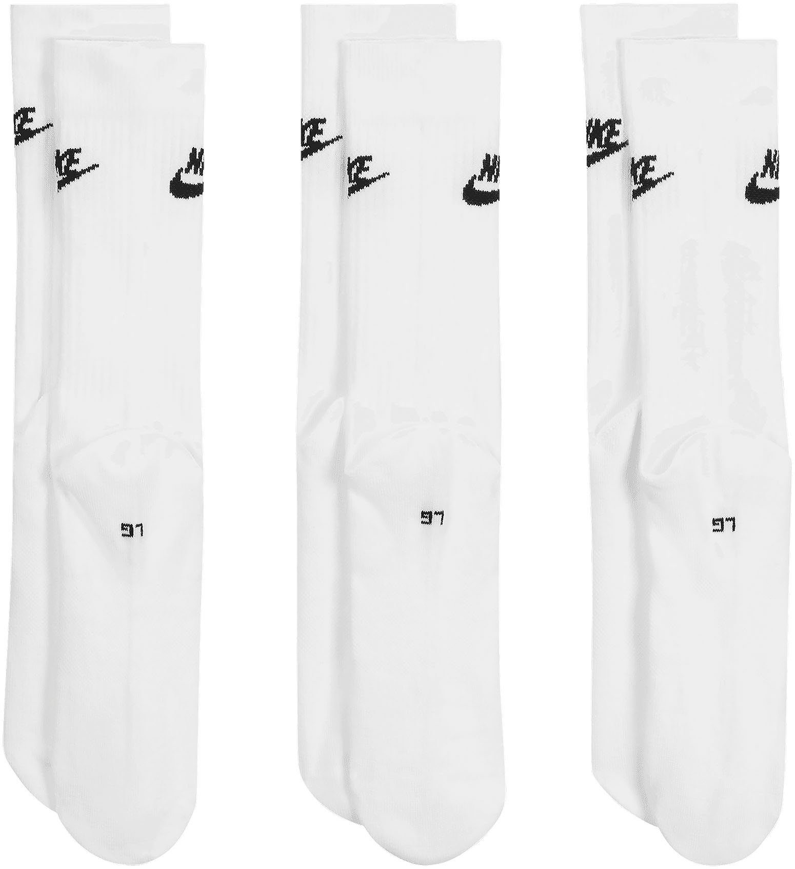 EVERYDAY Nike ESSENTIAL CREW SOCKS (Set, Sportswear 3-Paar) Sportsocken weiß