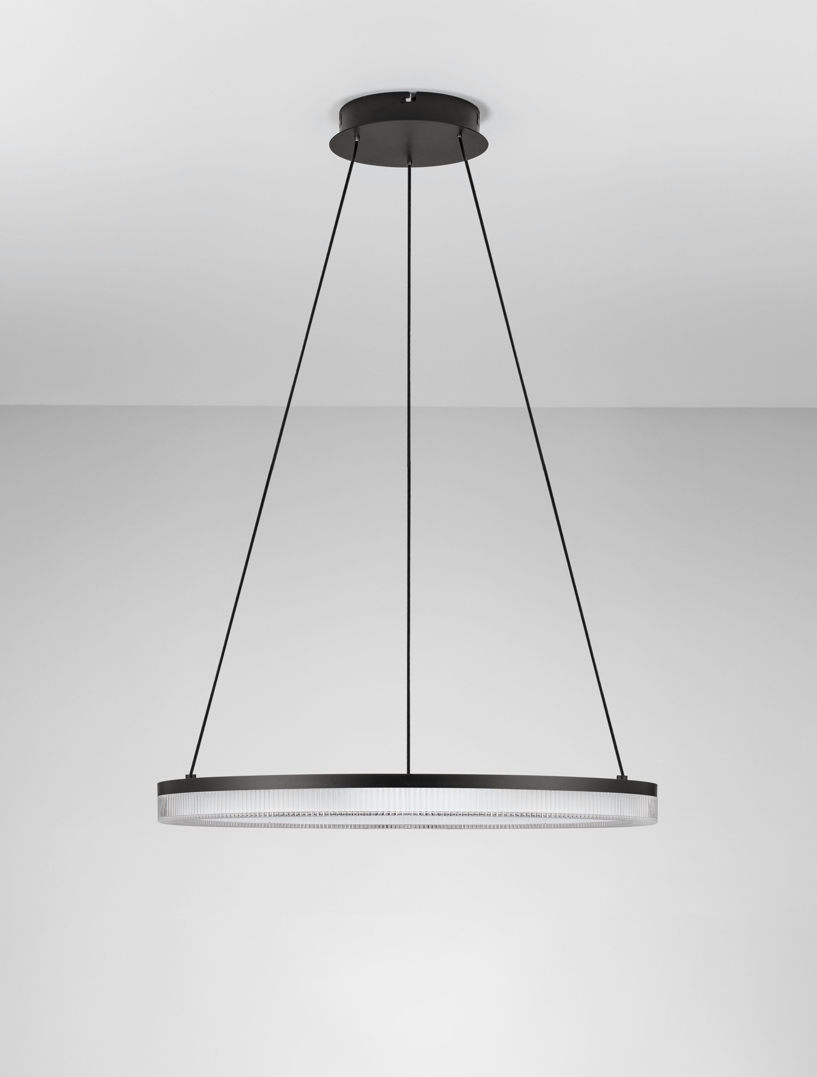 Nova Luce Pendelleuchte LONELA, LED fest integriert, Warmweiß