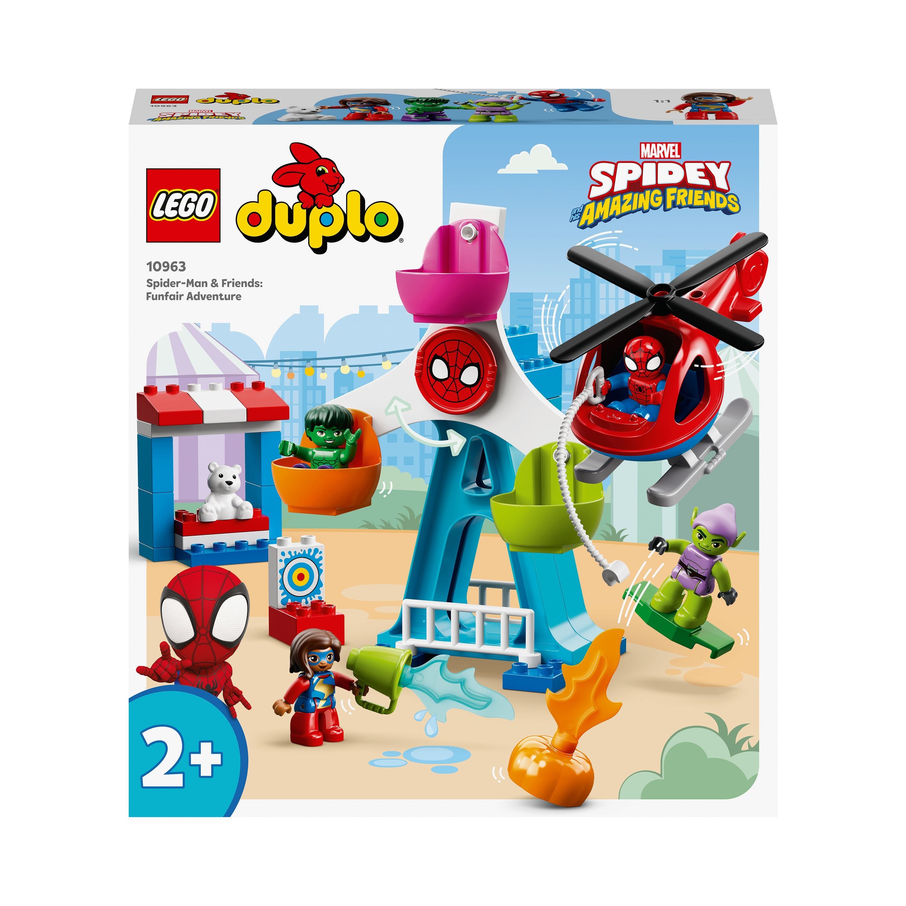 LEGO Spider-Man & Friends: Jahrmarktabenteuer Konstruktionsspielsteine