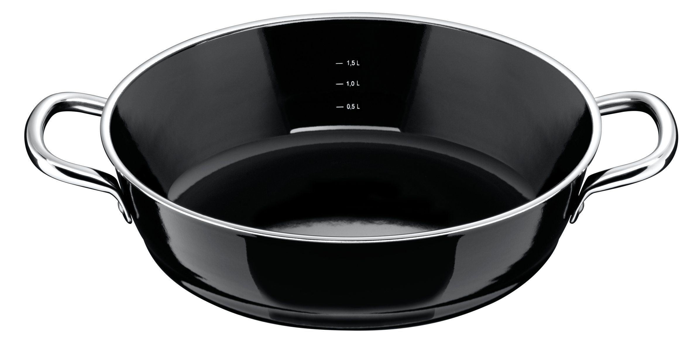 Silit Schmorpfanne Professional B+S Bratpfanne, Silargan® (1-tlg), kratz-/ abriebfest, für alle Herdarten geeignet, Made in Germany