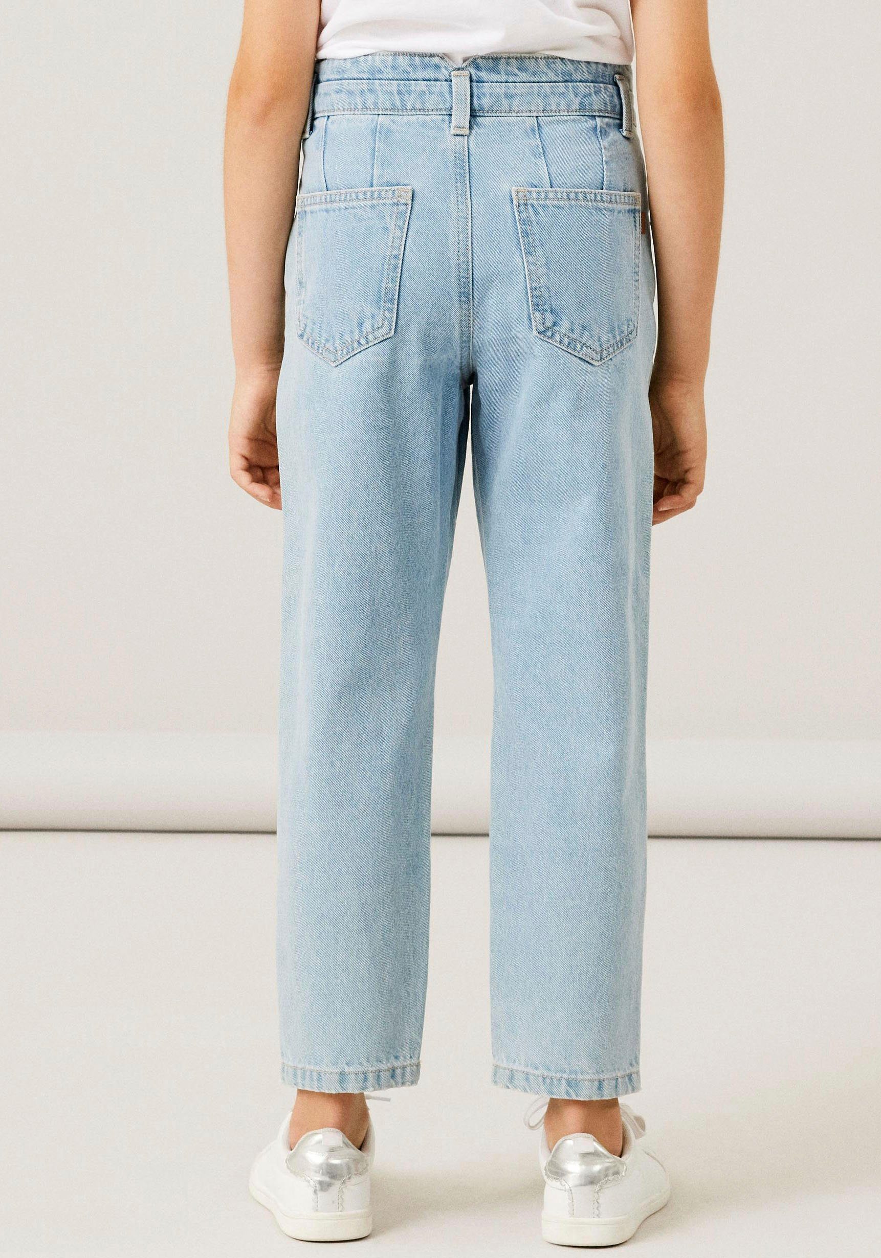 Light NOOS Blue High-waist-Jeans Name NKFBELLA It 1092-DO HW AN Denim JEANS MOM