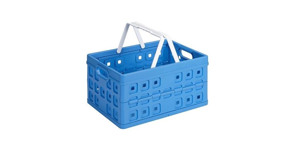 Sunware Klappbox Sunware Klappbox Square 32L blau/weiß 49 x 36 x 25