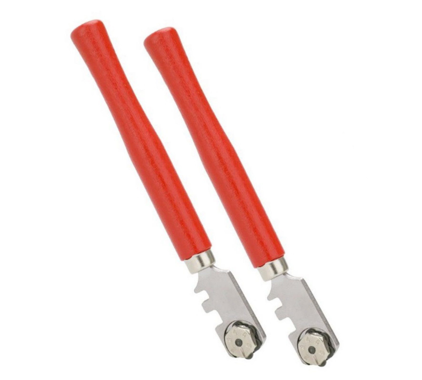 BAYLI Multitool 2er Set Diamant-Glasschneider mit dem praktischen Rädchen zum Schneide