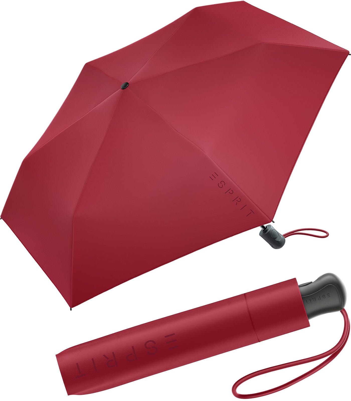 Taschenregenschirm Easymatic Slimline Auf-Zu Automatik klein leicht