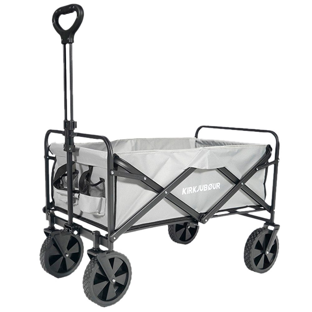 KIRKJUBOUR Bollerwagen "Edda" faltbarer Bollerwagen