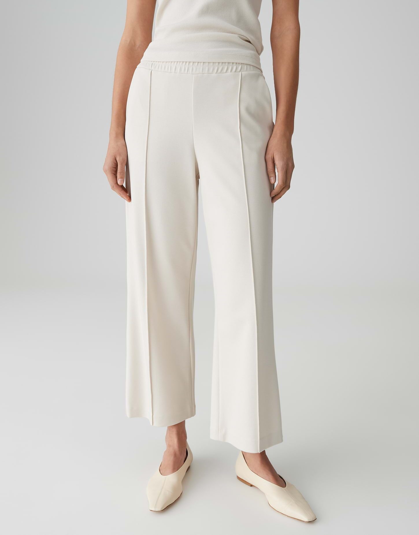 OPUS PANTS Schlupfhose MERRI Wide Jogpants aus hochwertigem Tencelmix Weich fallend mit sportivem Komfort