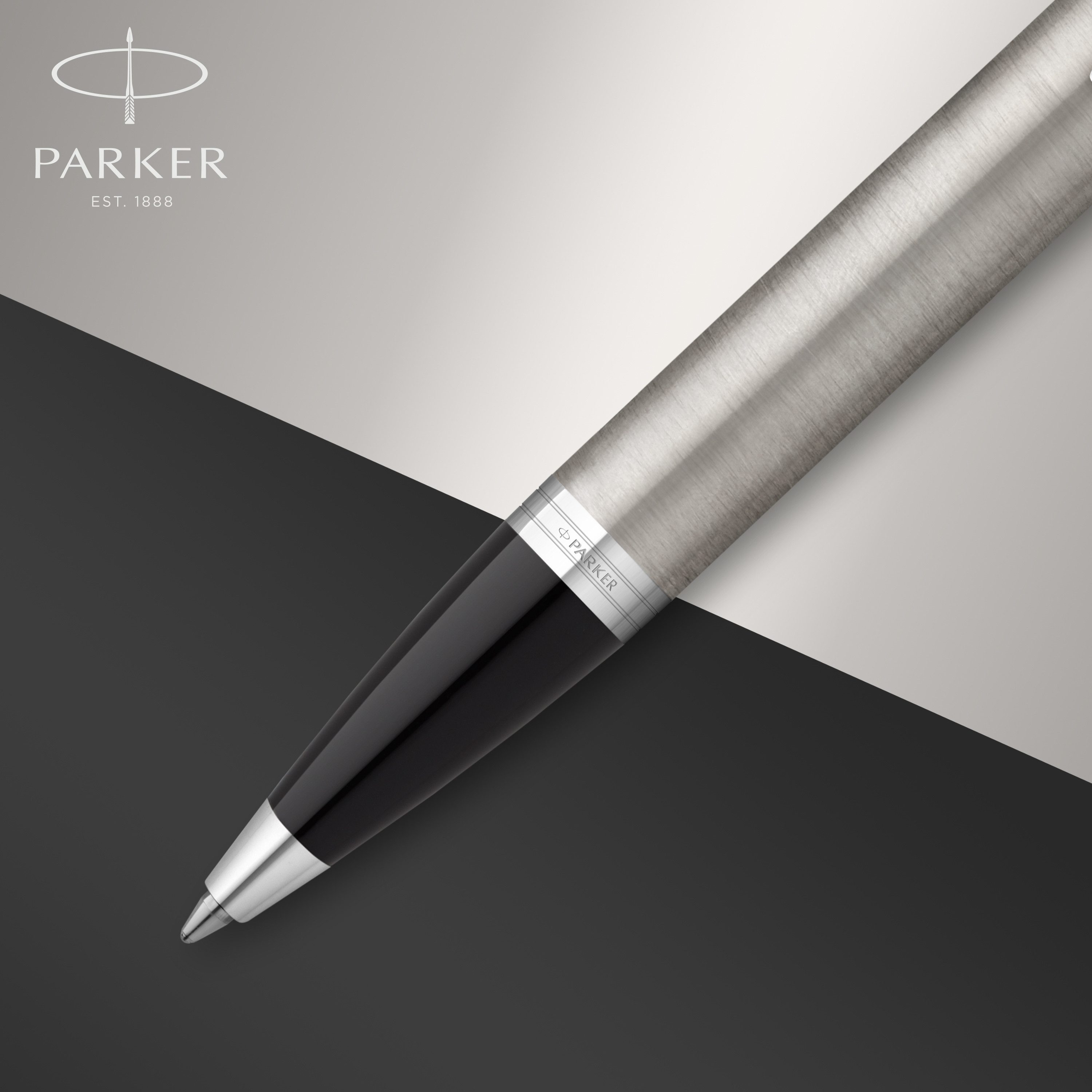 Parker Kugelschreiber PARKER 2143631 Druckkugelschreiber IM Essential, Edelstahl C.C.