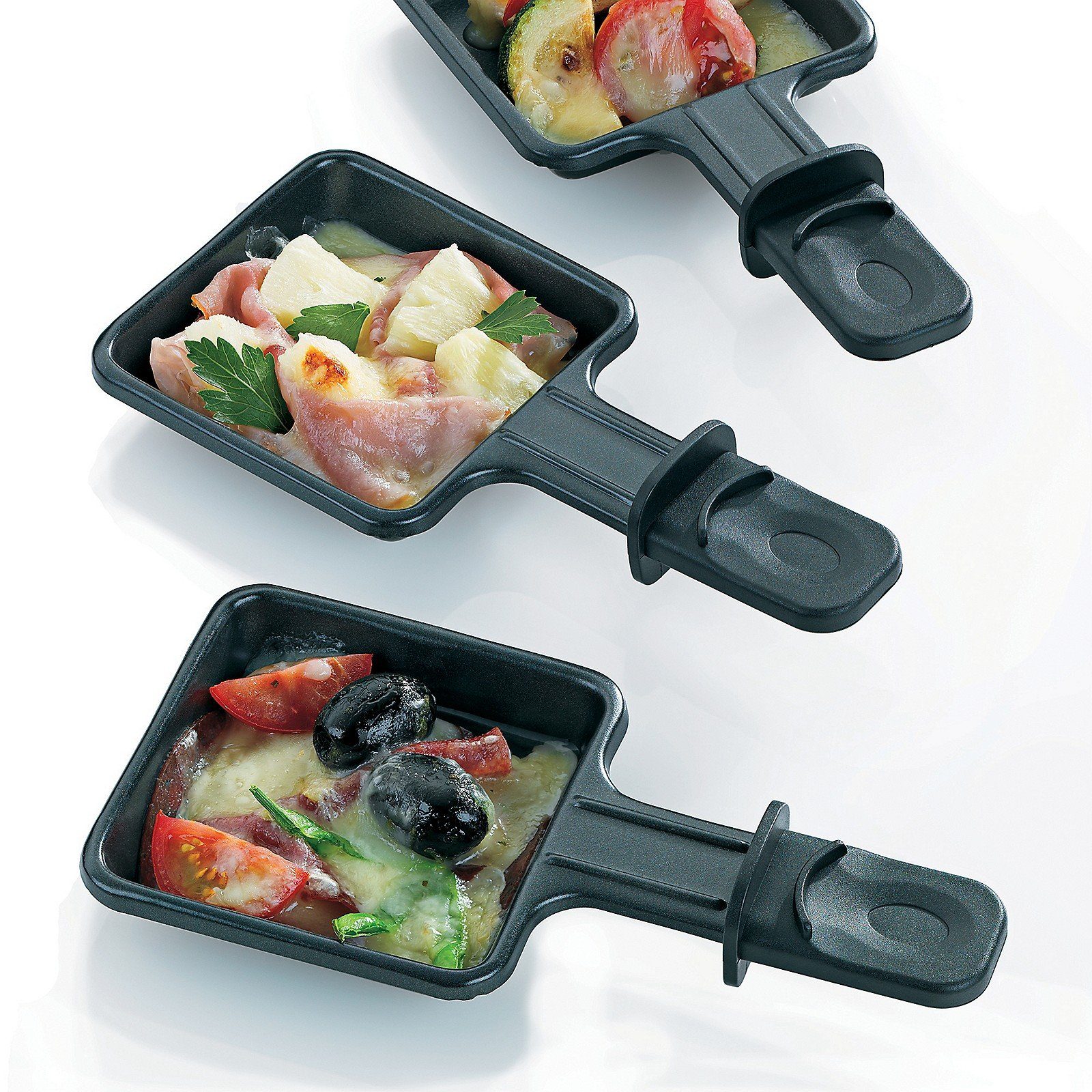 kela Raclette Ceneri, für 8 Personen, antihaftbeschichtete Pfännchen, stufenlos regulierbar