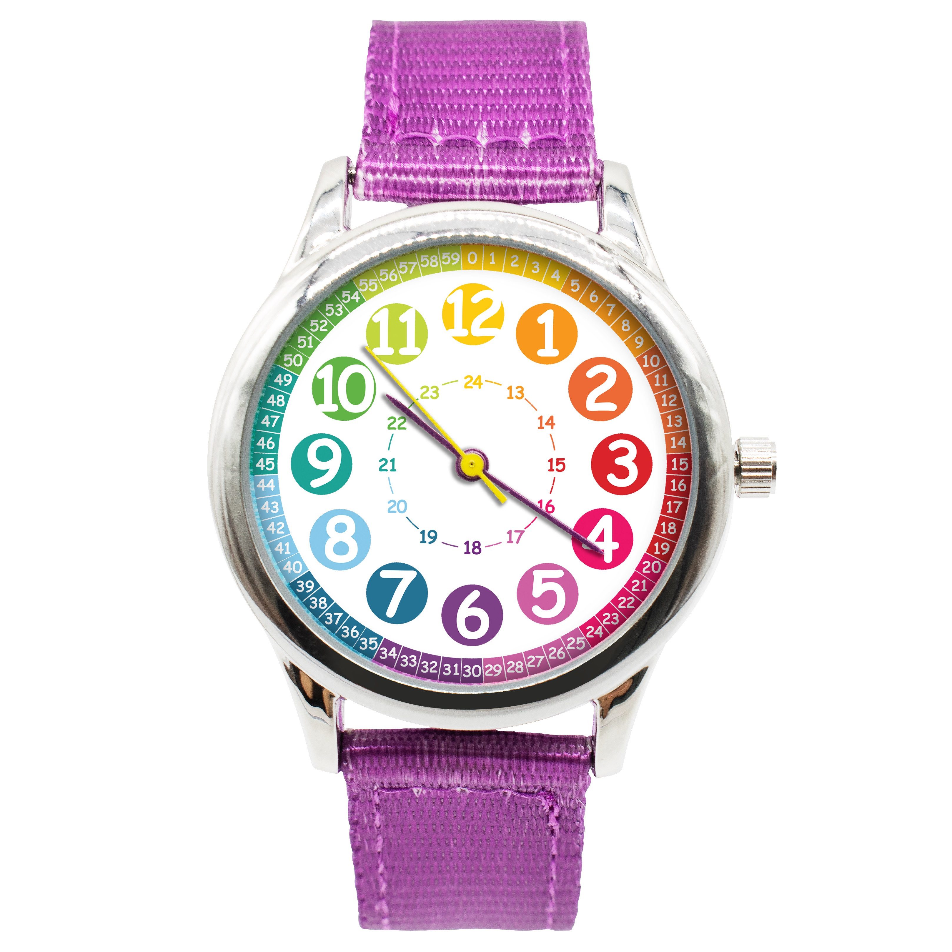 Quarzuhr Kinderuhr Analog Lernuhr Kinder Armbanduhr