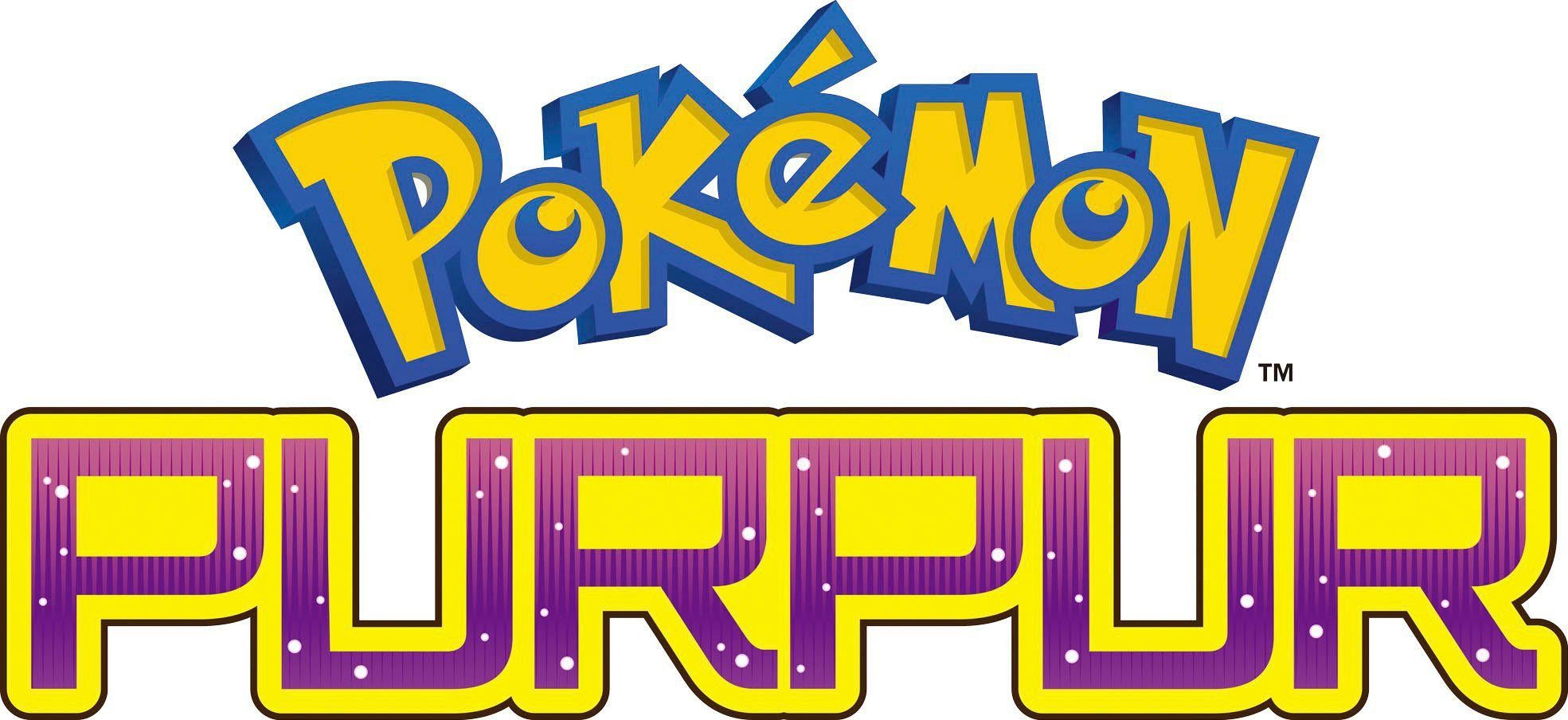 Purpur + Switch Nintendo Pokemon OLED