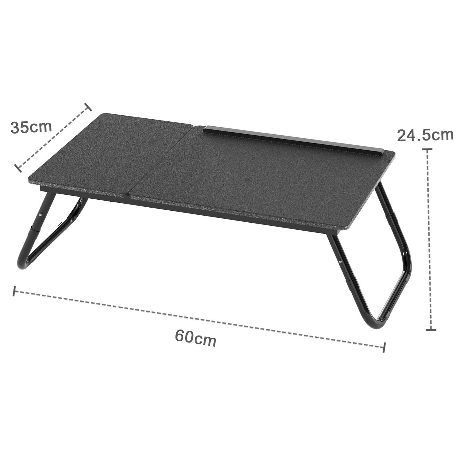 Intirilife Laptoptisch, Laptoptisch ausklappbar höhenverstellbar Lesetisch günstig online kaufen