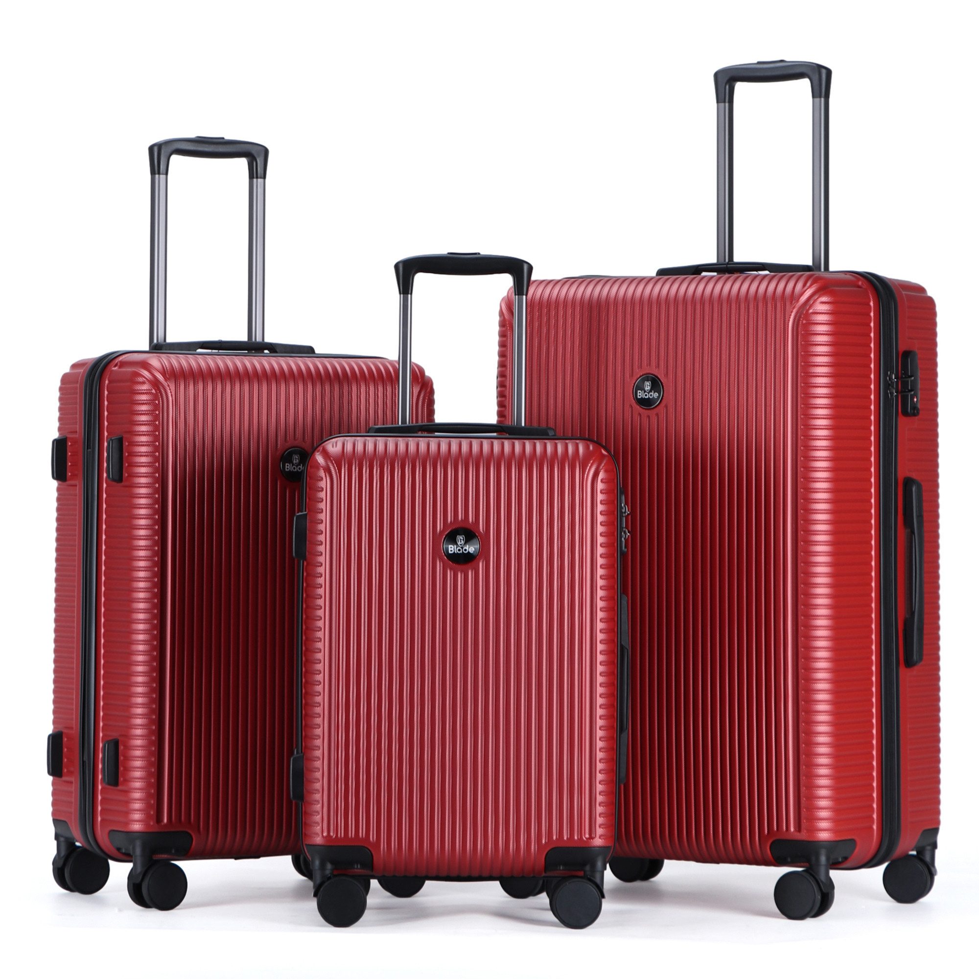 Blade Hartschalen-Trolley Erweiterbares Handgepäck - Leichter Rollkoffer aus ABS+PC