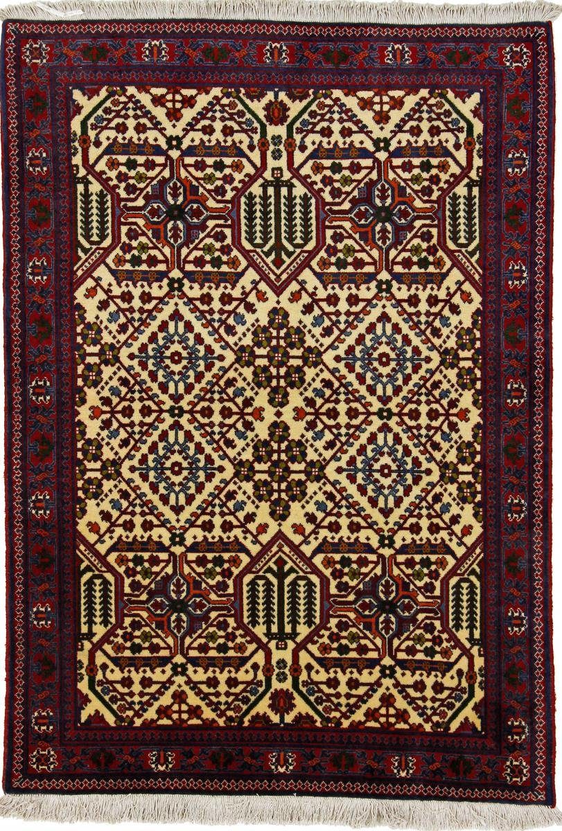 Orientteppich Khosroabad 114x149 Handgeknüpfter Orientteppich / Perserteppich, Nain Trading, rechteckig, Höhe: 8 mm