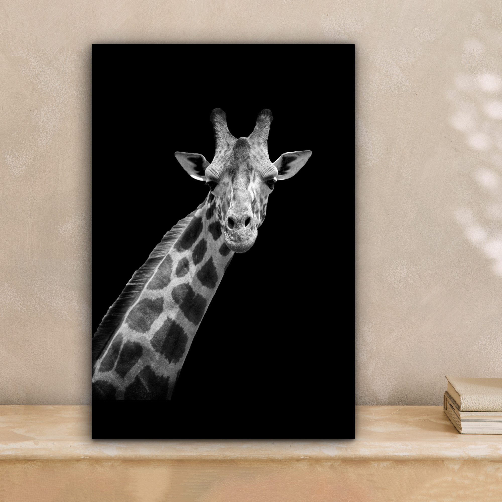 OneMillionCanvasses® Leinwandbild Giraffe - Wildtiere - günstig online kaufen