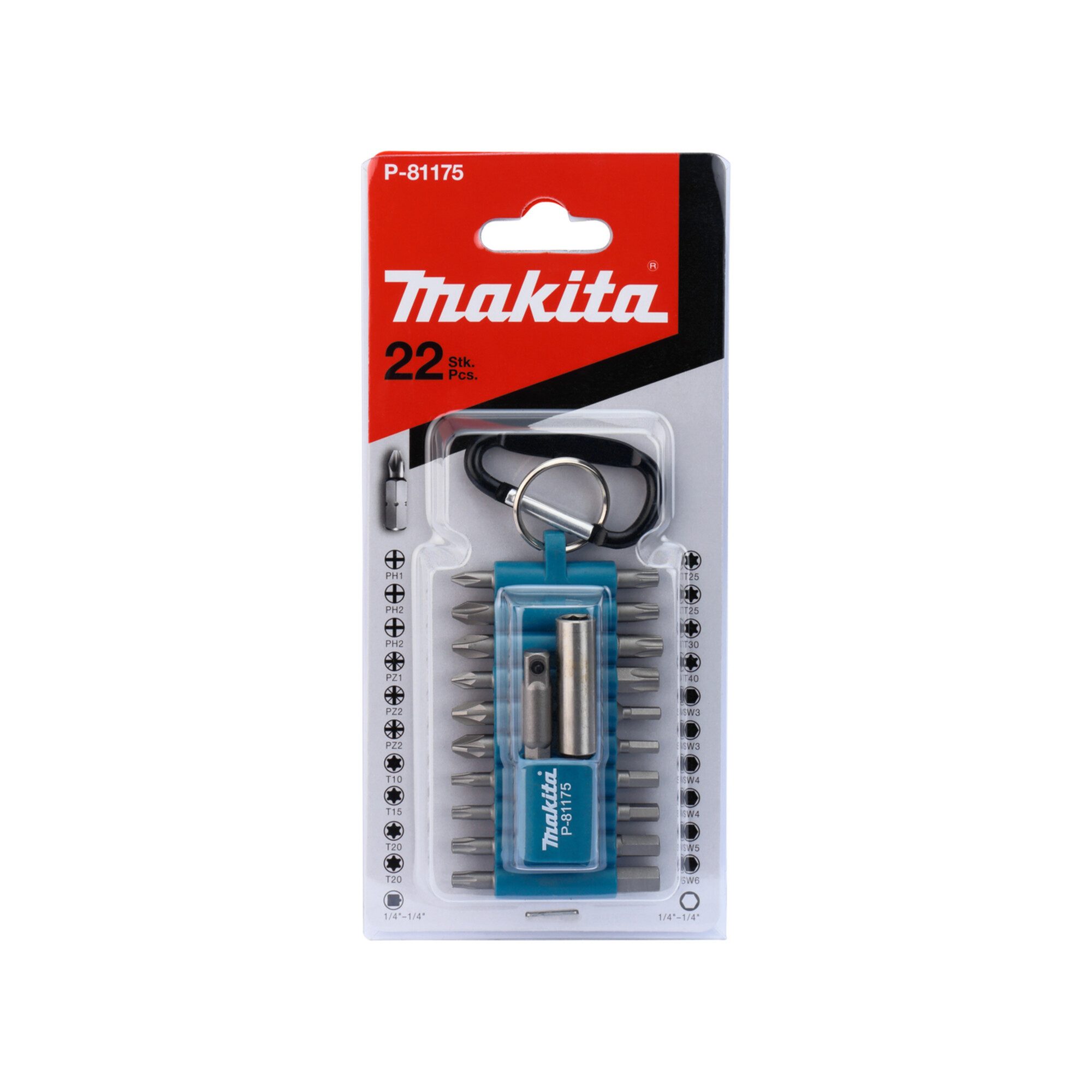 Makita Bit-Set Makita P-81175 Bitset