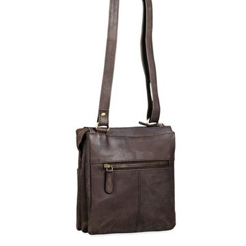 STILORD Schultertasche "Leon" Schultertasche klein Leder