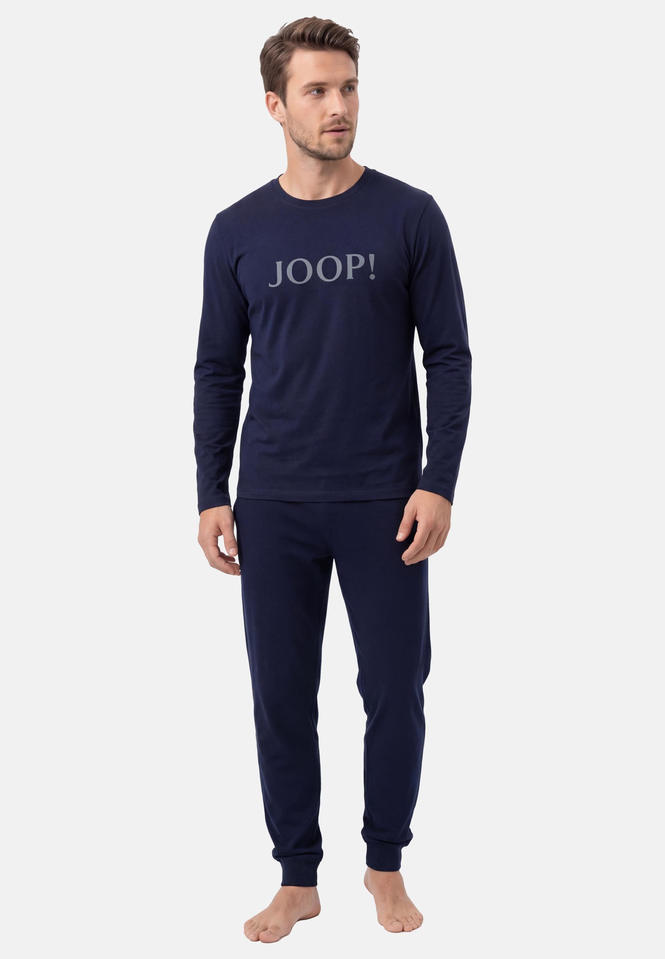 JOOP! Pyjama Comfort (Set, 2 tlg) Schlafanzug - Baumwolle - Atmungsaktiv