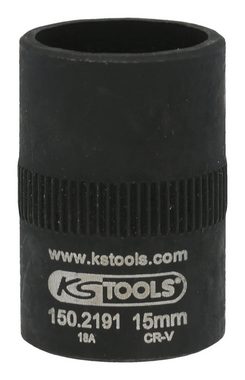 KS Tools Stecknuss, 3/8" Bremssattel-Spezialstecknuss, 15 mm
