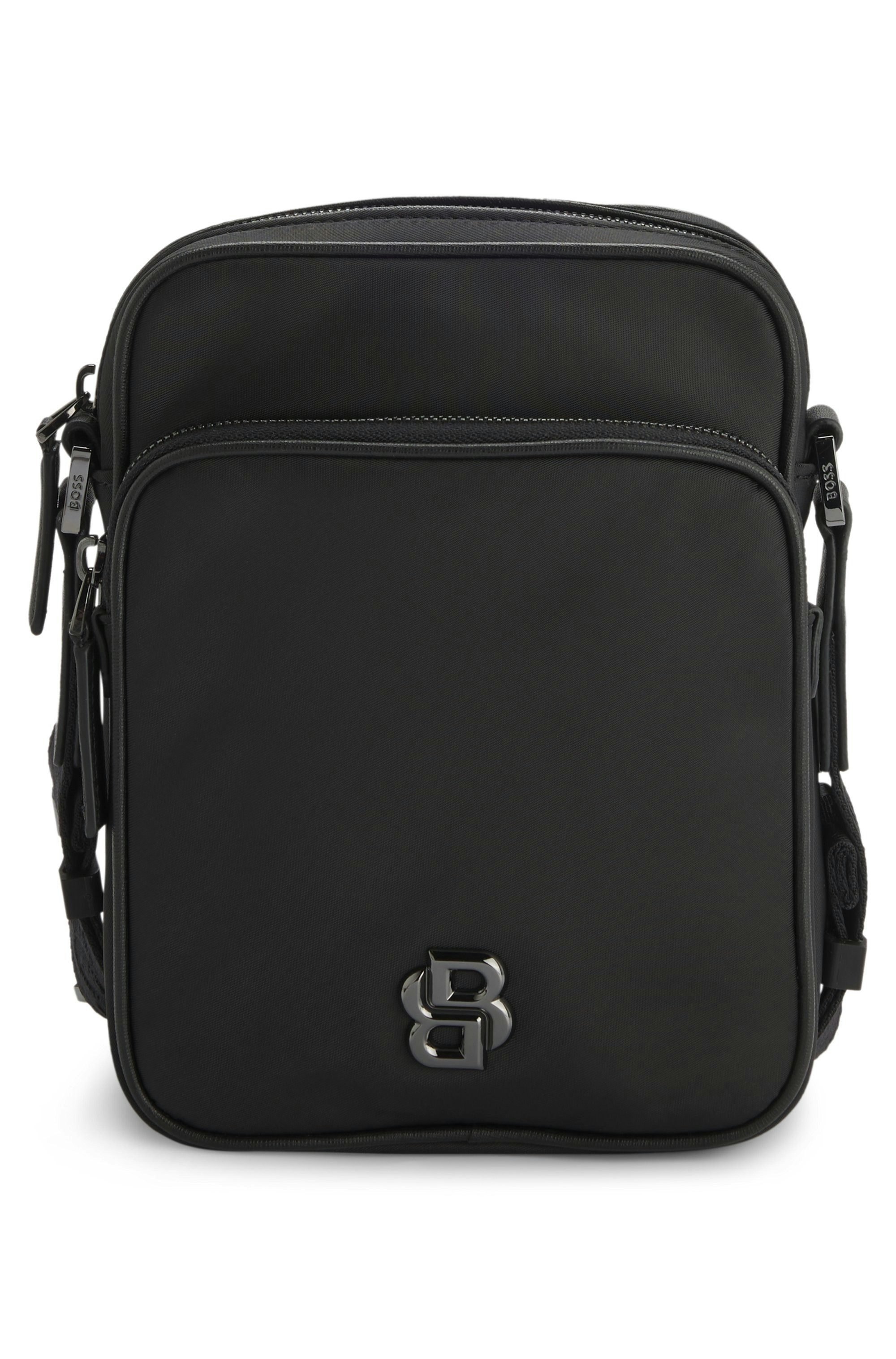 BOSS Umhängetasche B_ICON_NS, Herren Mini Bag, Schultertasche, Body Bag mit Außentasche