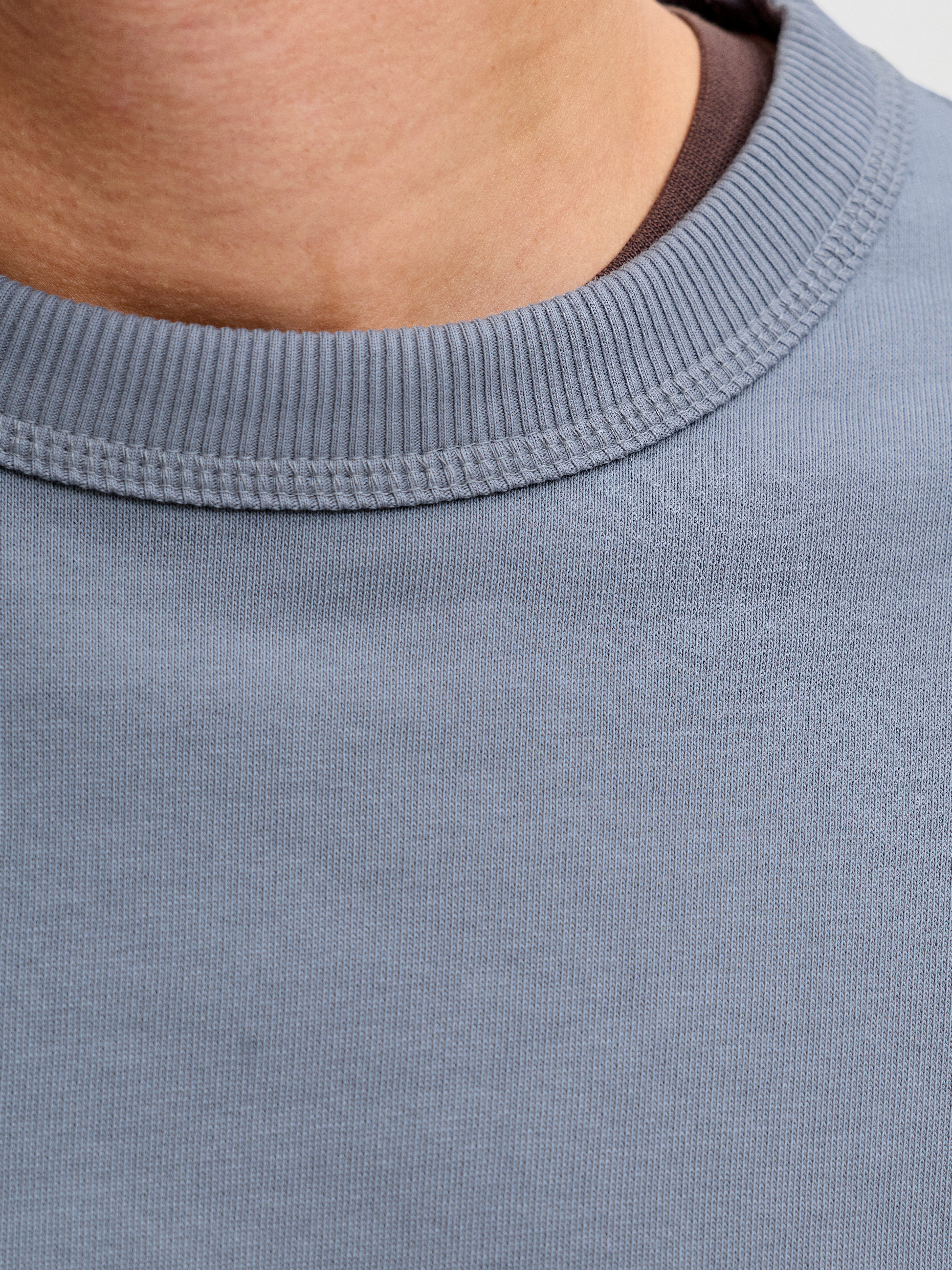 Jack & Jones Sweatshirt JORNORREBRO EMB SWEAT CREW NOOS mit Logo Print – Bild 3 von 5