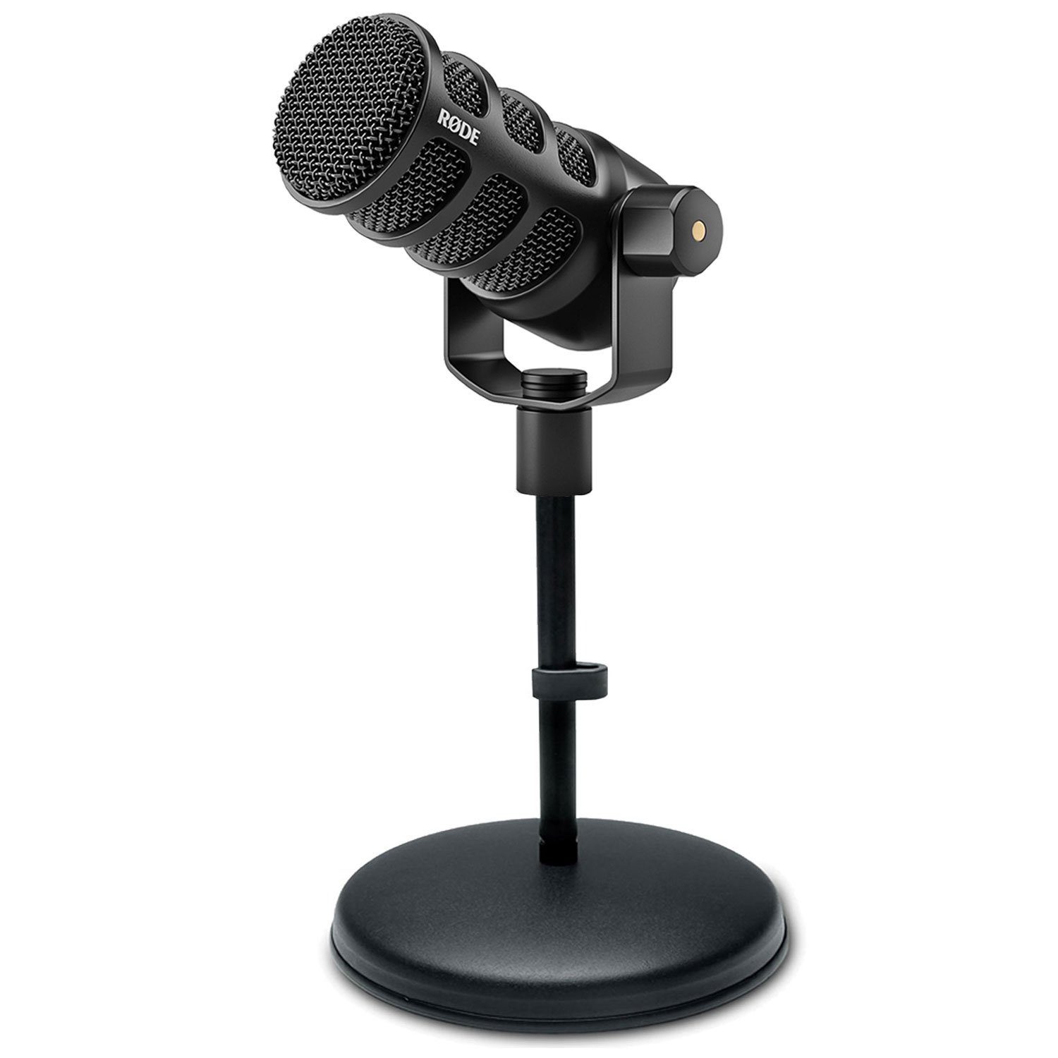 Mikrofon Rode Podmic USB XLR Sprecher-Mikrofon mit Tisch-Stativ