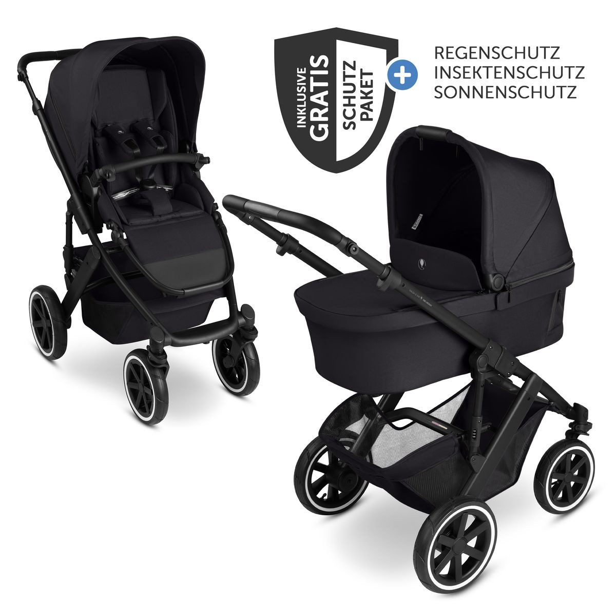 Kombi-Kinderwagen Salsa 5 Air - Pure - Coal