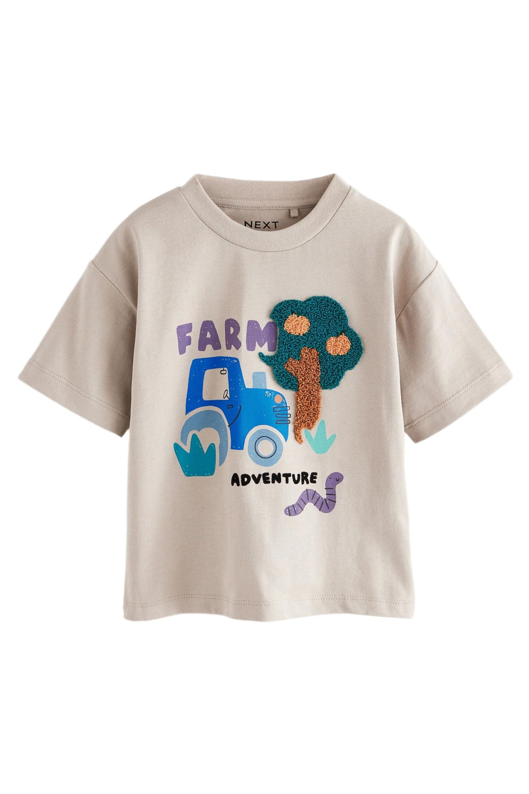 Next T-Shirt T-Shirt mit Applikation aus günstig online kaufen