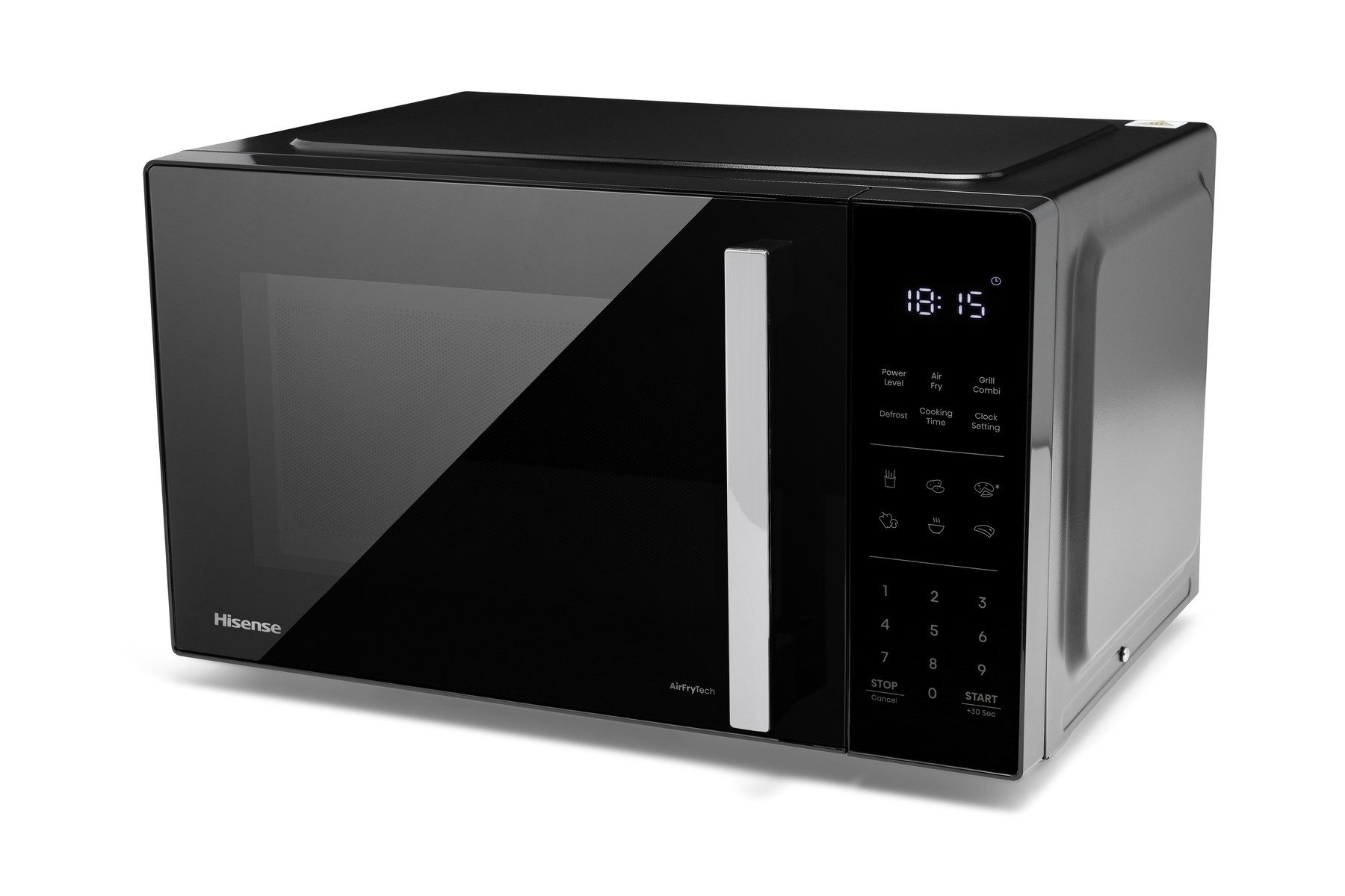 Hisense Mikrowelle H23MOBS5HC, Grill und Heißluft, Mikrowelle, 23 l