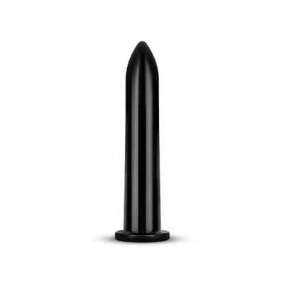 ALL BLACK Analdildo All Black «X-Man Toys» schwarzer Dildo mit glatter Oberfläche, aus seidenweichem Material, besonders glatt & komfortabel