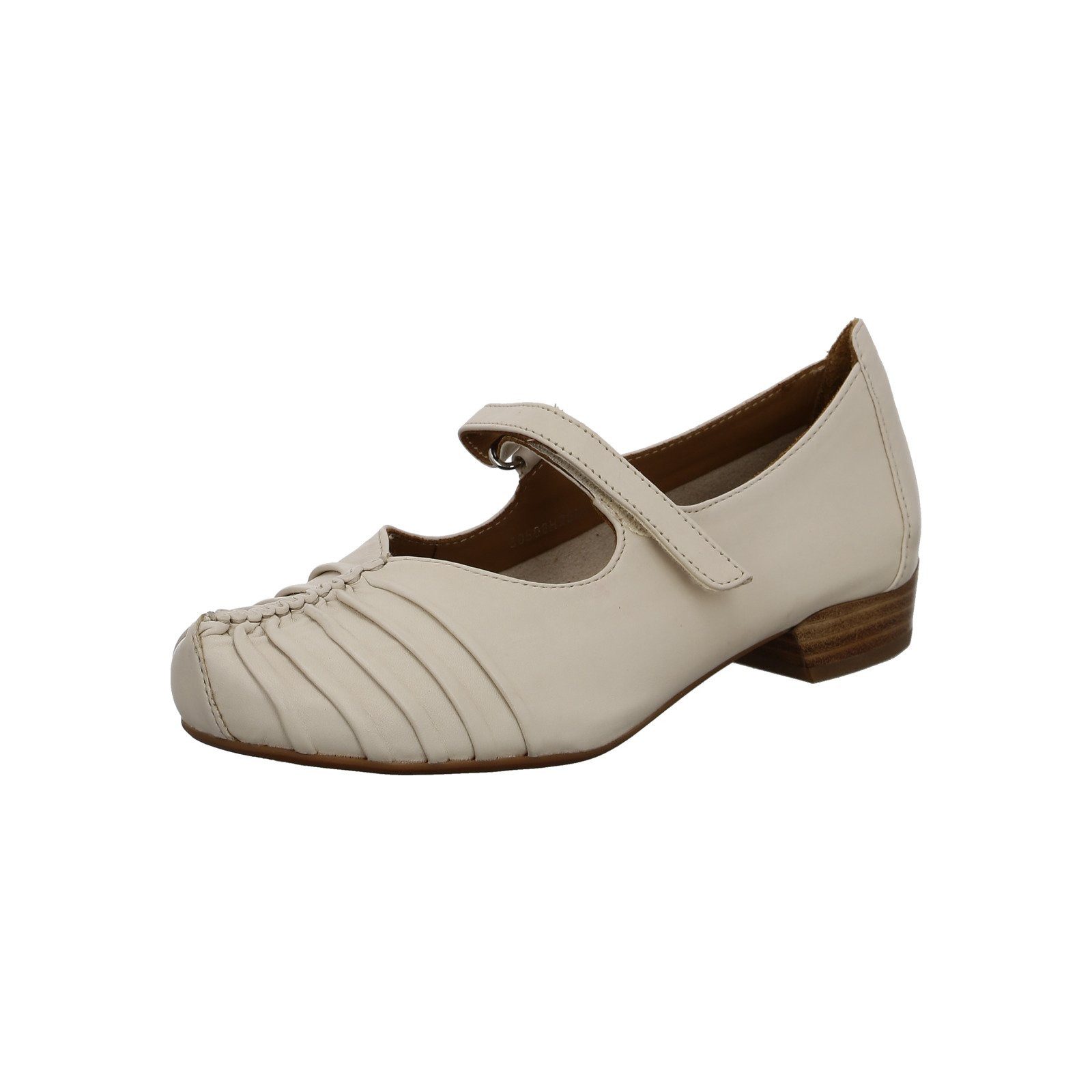 Everybody Galega - Damen Schuhe Pumps Ballerina Glattleder beige