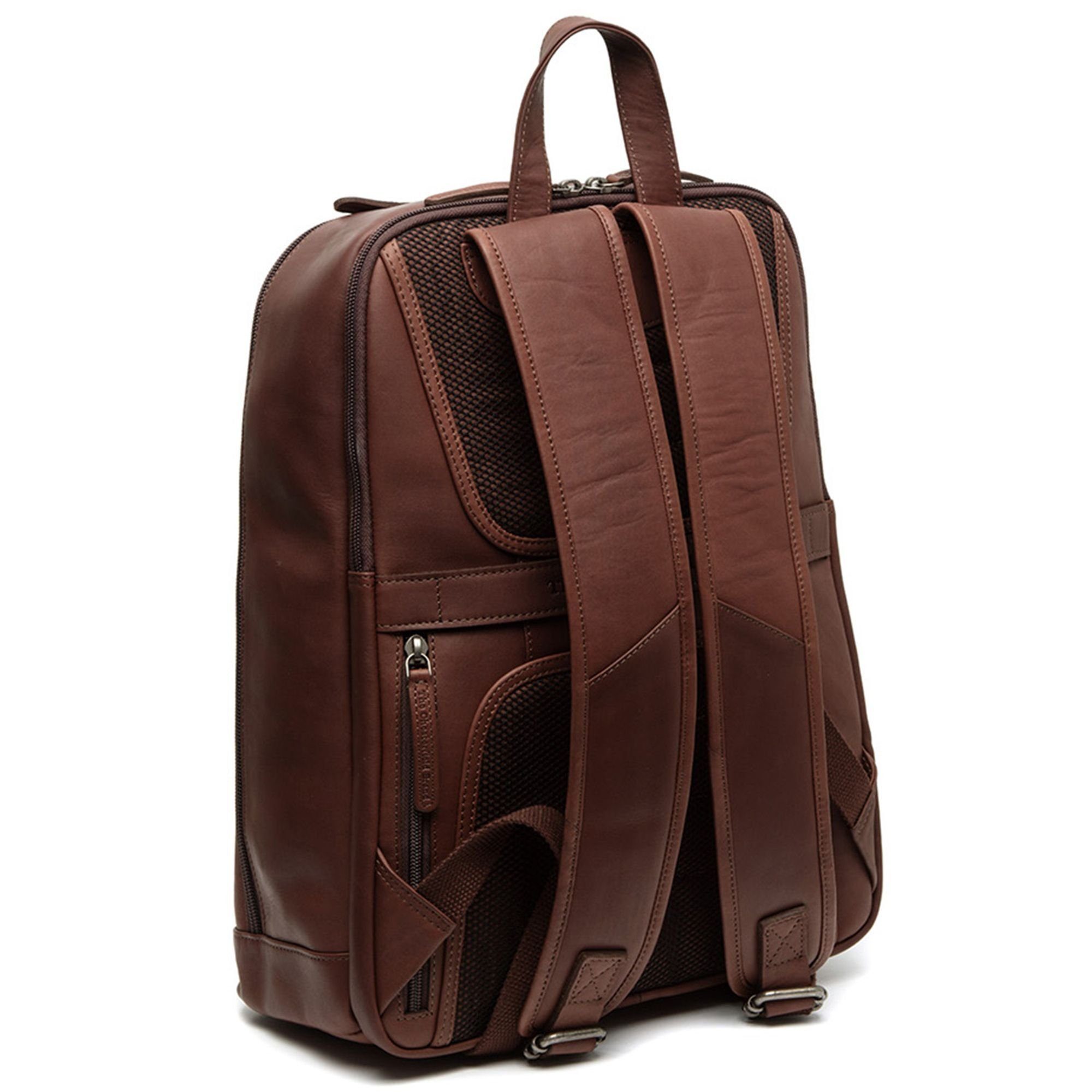 The Chesterfield Wax Up, Pull Laptoprucksack Leder Brand brown