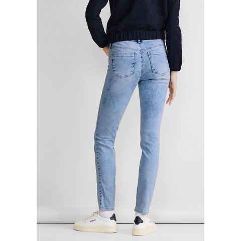 STREET ONE Slim-fit-Jeans High Waist