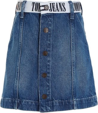 Tommy Hilfiger Jeansrock MONOTYPE TAPE SKIRT Webrock mit Tommy Hilfiger Logotape