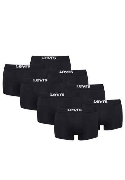 Levi's® Boxershorts LEVIS MEN SOLID BASIC TRUNK ORGANIC CO 8er Pack (Set, 8-St., 8er-Pack)