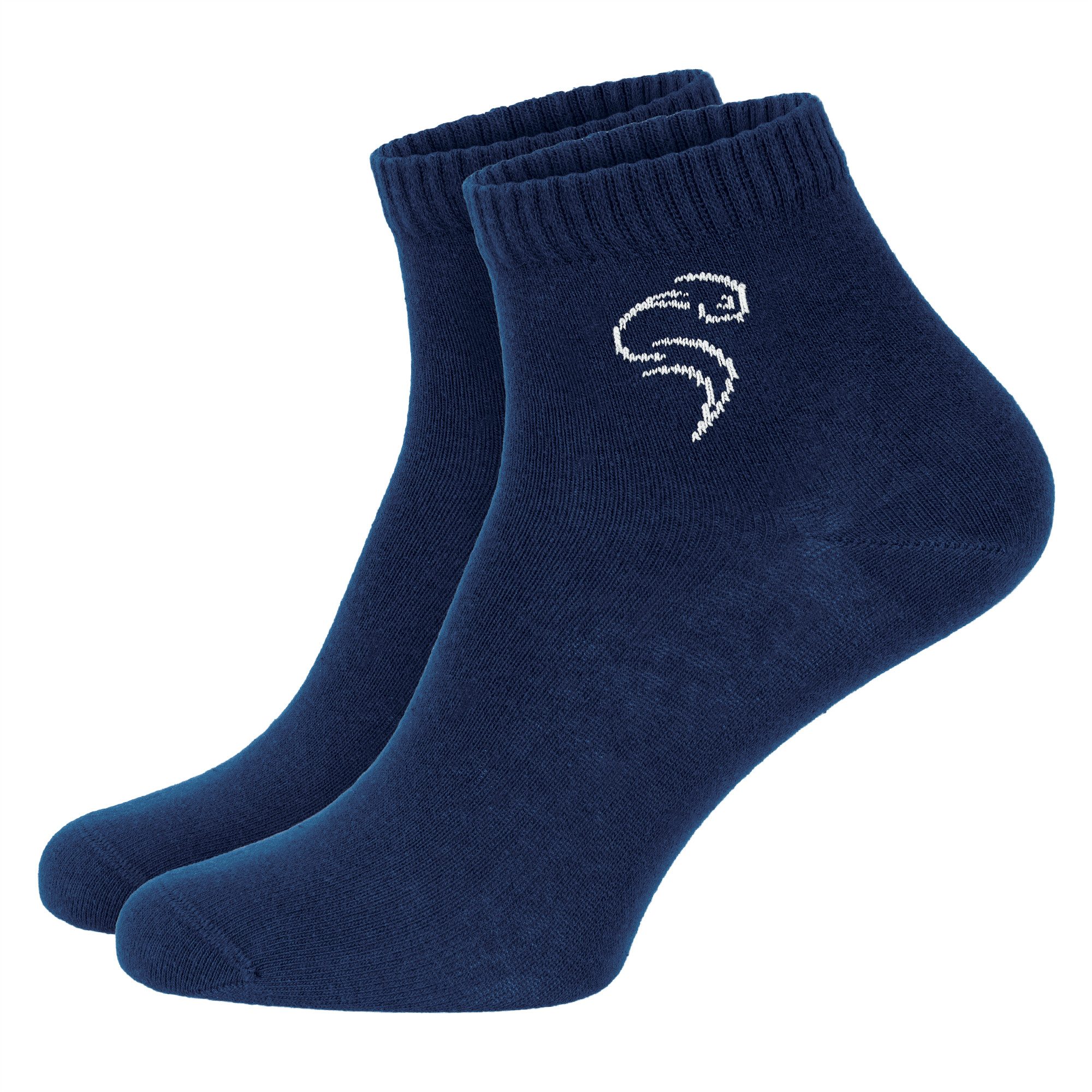 Black Snake Kurzsocken Quarter Socken 12 Paar Damen Herren atmungsaktiv (Socken-Set, 12-Paar, 12 Paar Quarter Socken aus Baumwolle für Damen und Herren) Atmungsaktive Quarter Socken mit ergonomischer Passform