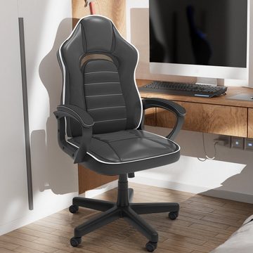 HOMALL Gaming-Stuhl Gaming-Stuhl, ergonomischer Bürostuhl, gepolsterter Sitz, 120kg