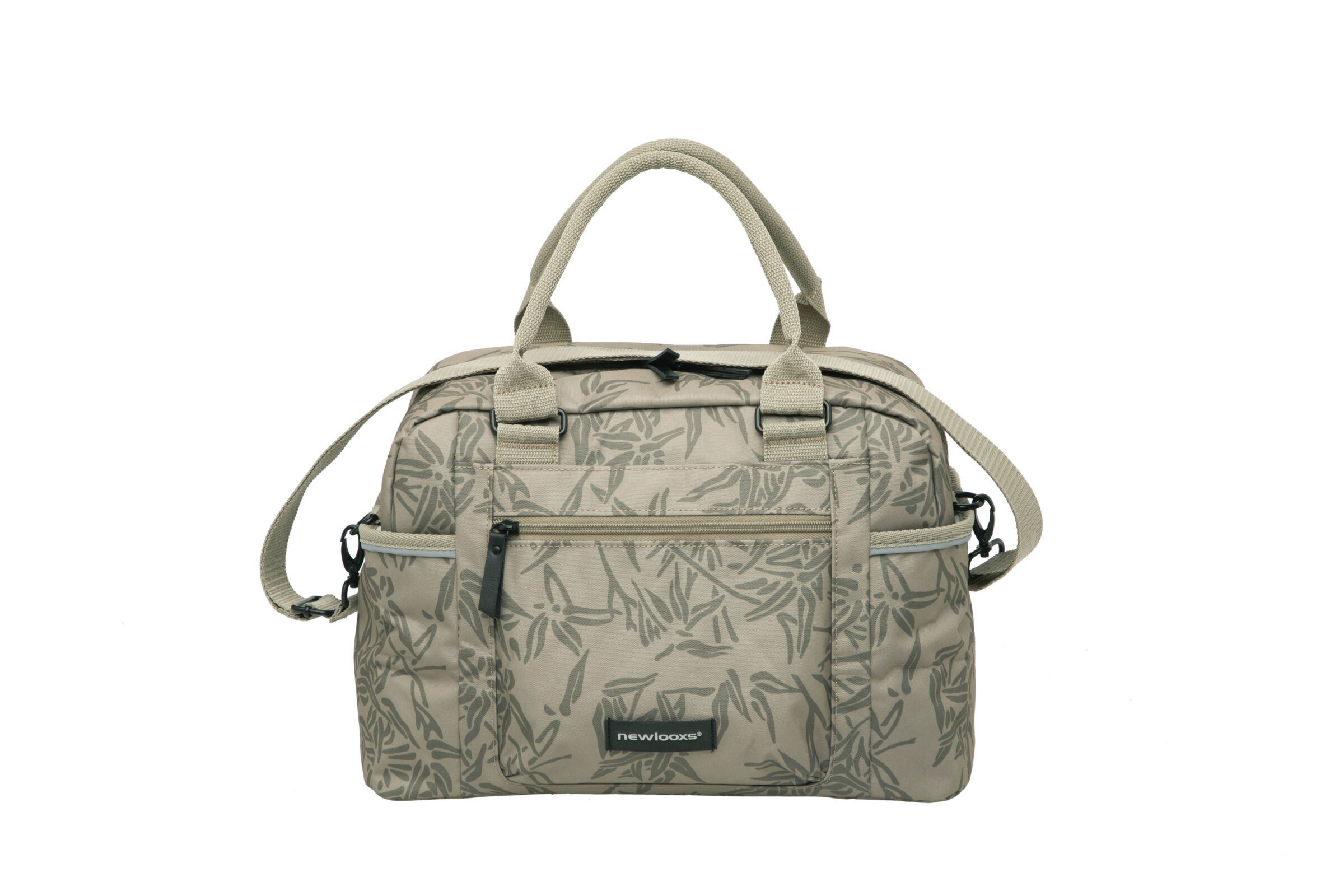 newlooxs Gepäckträgertasche, Radtasche Bari Bamboo