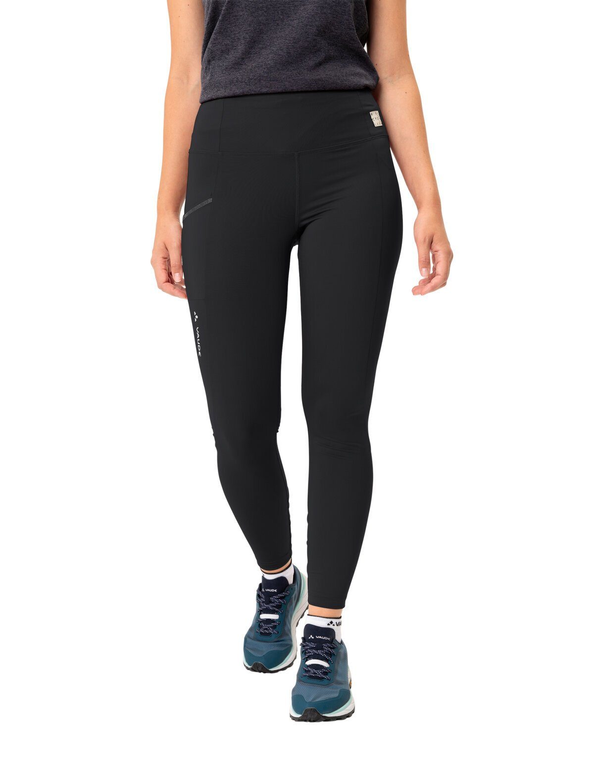 VAUDE Funktionshose Women's Essential Tights (1-tlg) schnellstrocknende und strapazierfähige Outdoor-Hose