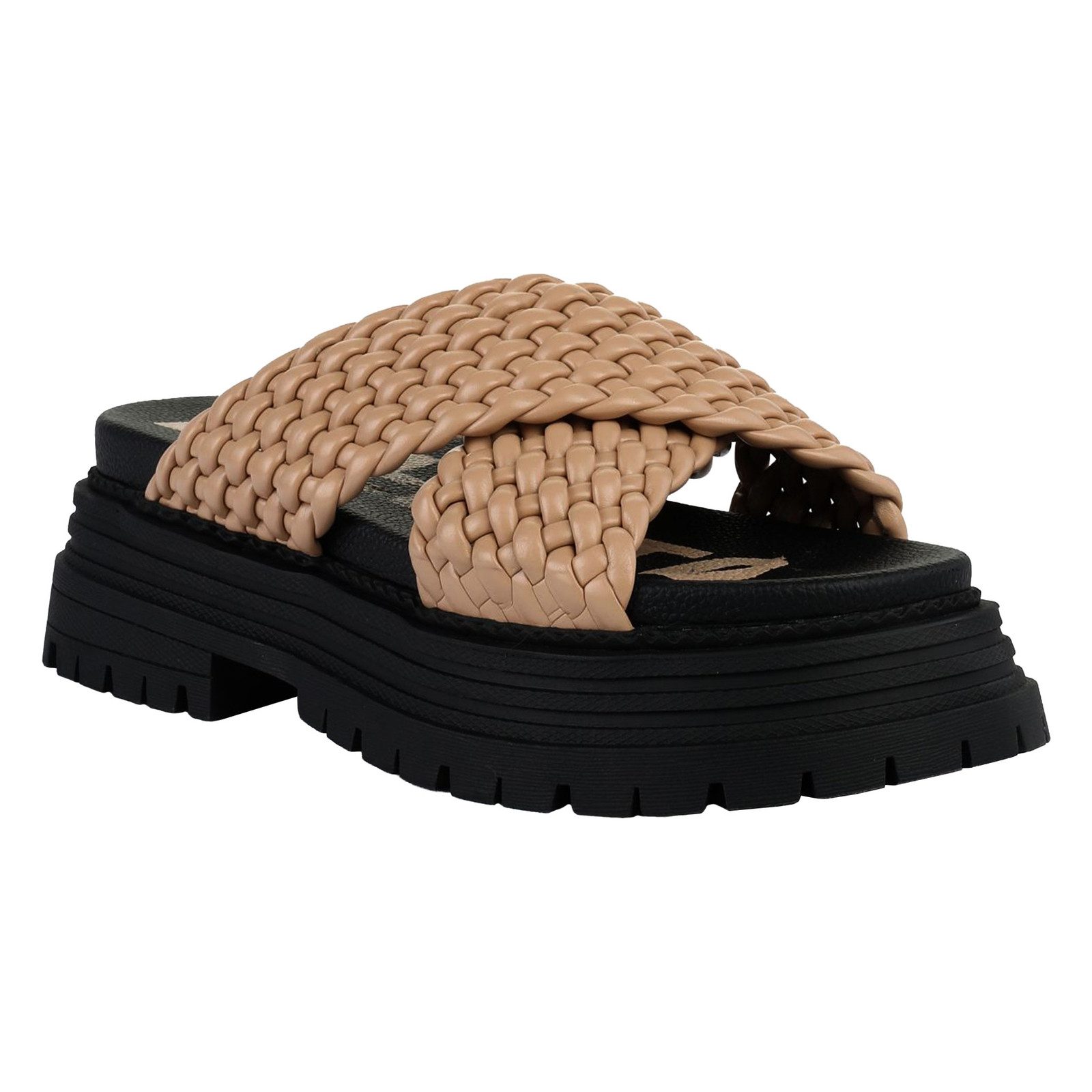 Buffalo Lennox Cross Sandalette mit rutschfester Laufsohle