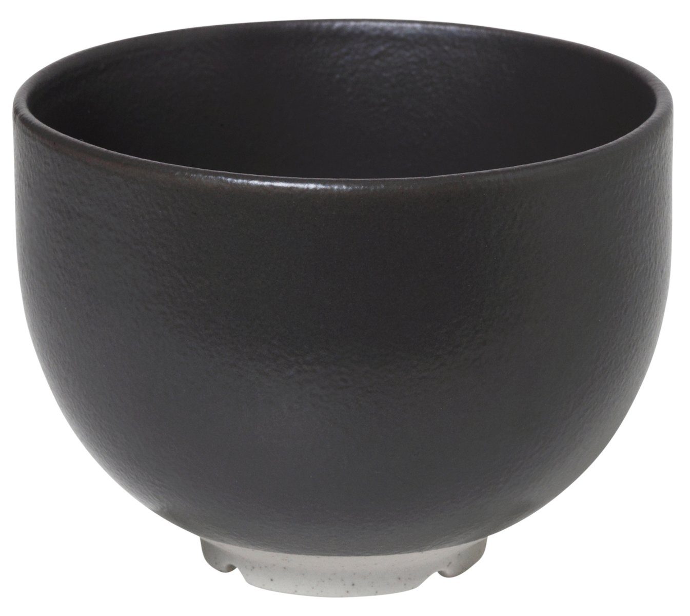 Broste Copenhagen Schale Eli Mat Charcoal Schale 11 cm, Steinzeug, (Schüsseln & Schalen)