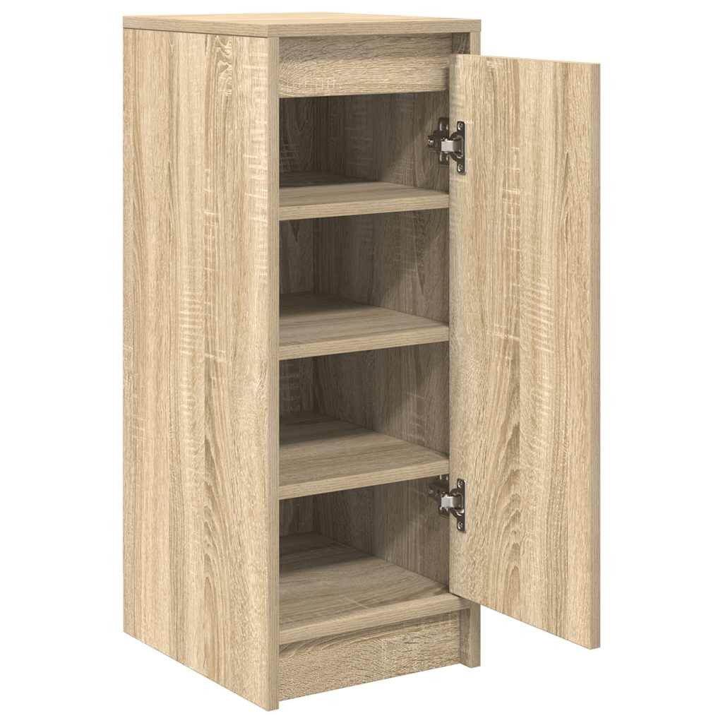 vidaXL Schuhregal Schuhschrank Sonoma-Eiche 29,5x34x76 cm Holzwerkstoff, 1-tlg. – Bild 5 von 5