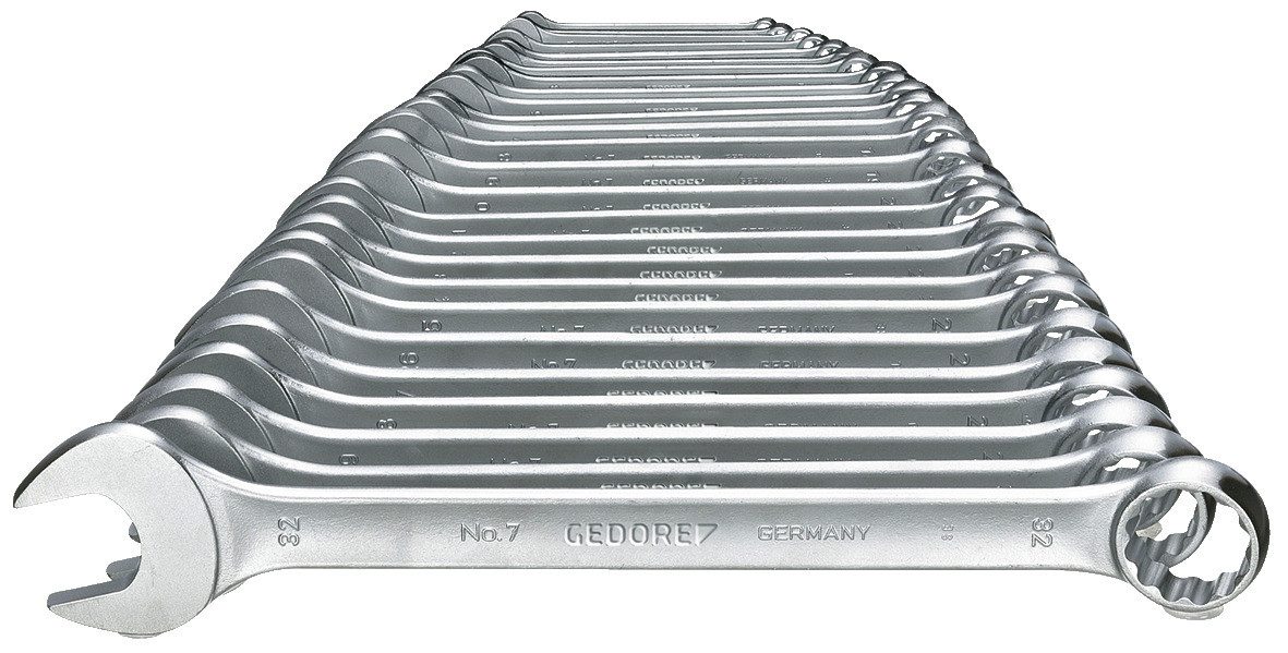 Gedore Steckschlüssel 7-026 Ring-Maulschlüssel-Satz 26-teilig UD-Profil 6-32 mm