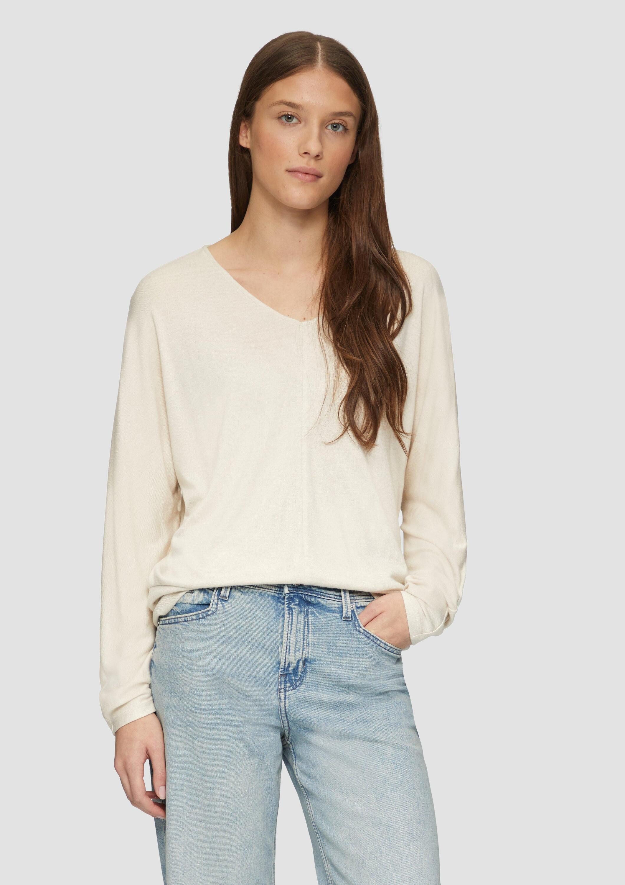 s.Oliver Langarmshirt T-Shirt (1-tlg) günstig online kaufen