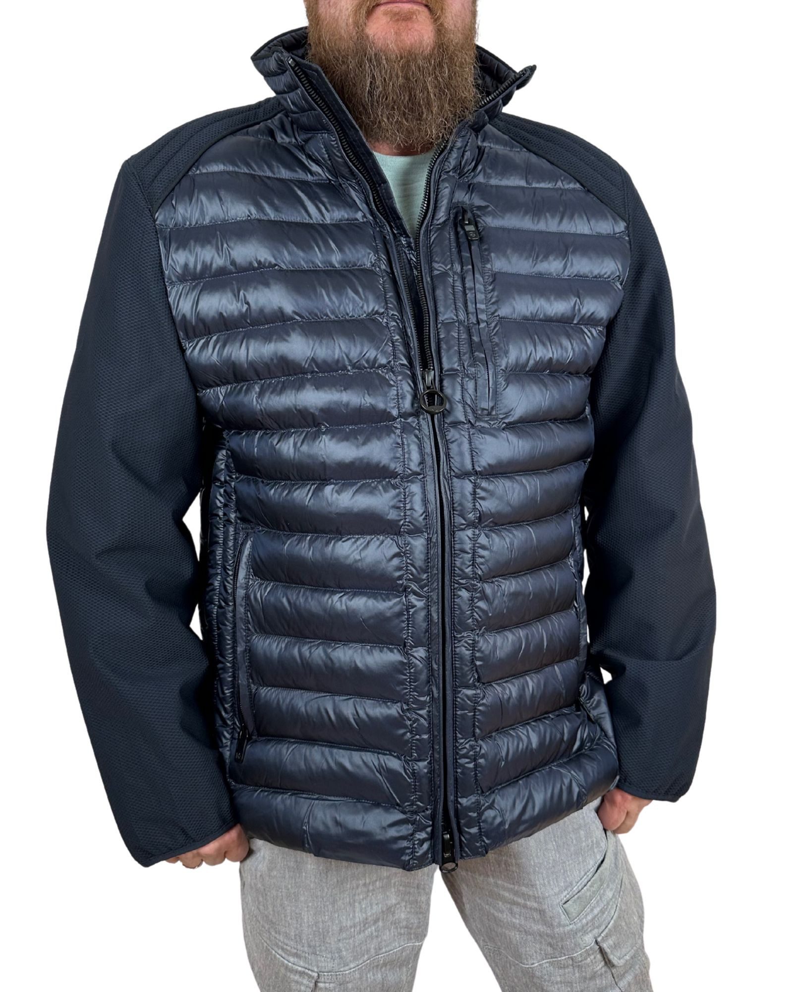 Wellensteyn Steppjacke - Übergangsjacke Herren - Männerjacke gesteppt Navy