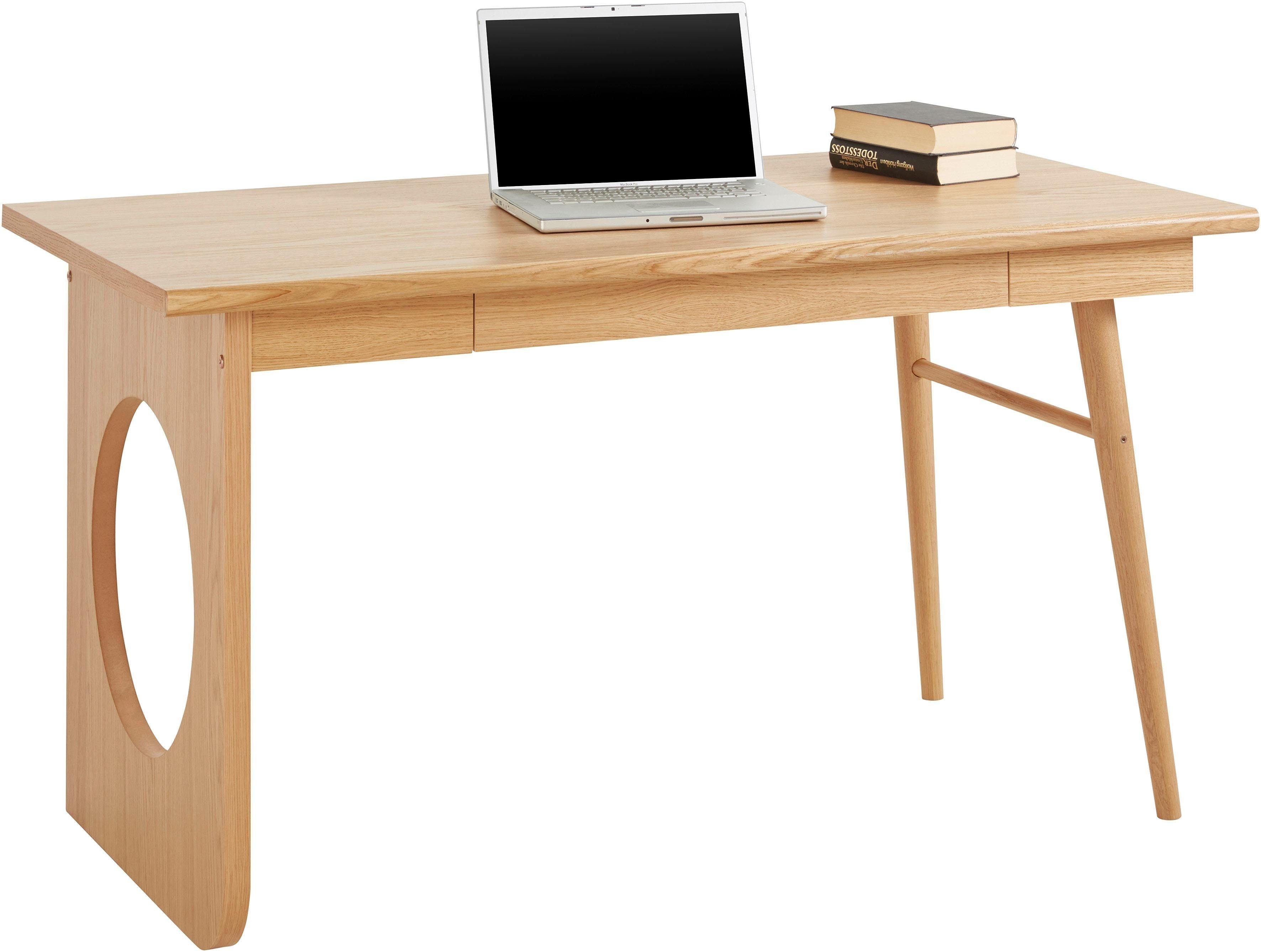 Woodman Schreibtisch Bau, besonderes Design, Breite 140 cm
