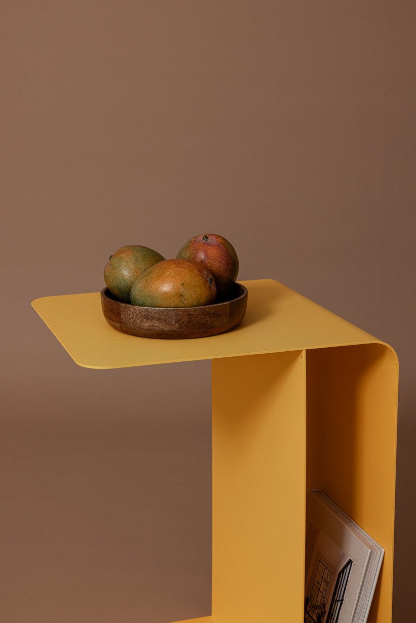 Metallbude Couchtisch COSMO, 2in1 - Design Couchtisch ohne Montage, rutschfest & kratzfest