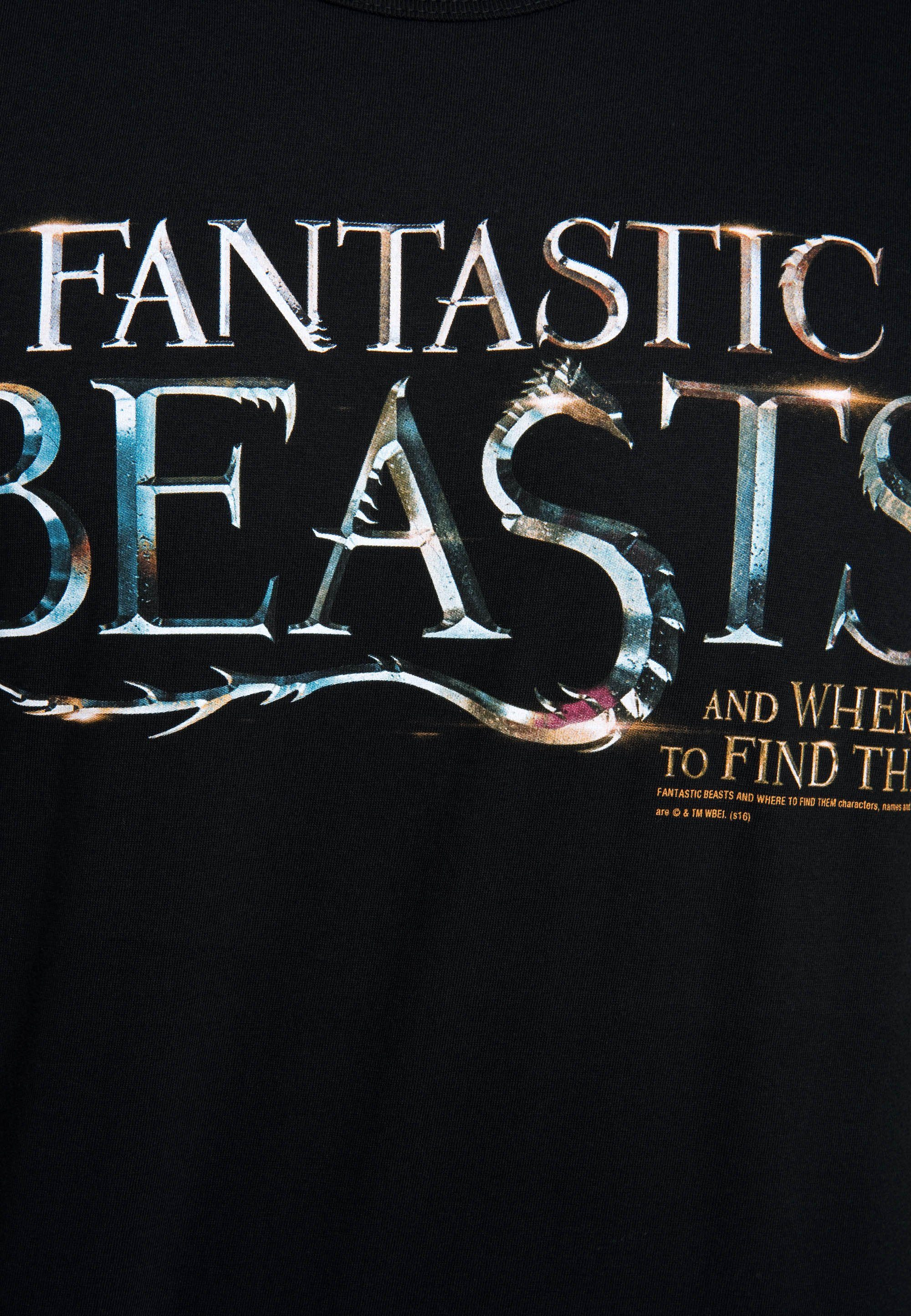LOGOSHIRT T-Shirt Fantastic mit tollem Frontdruck Beasts