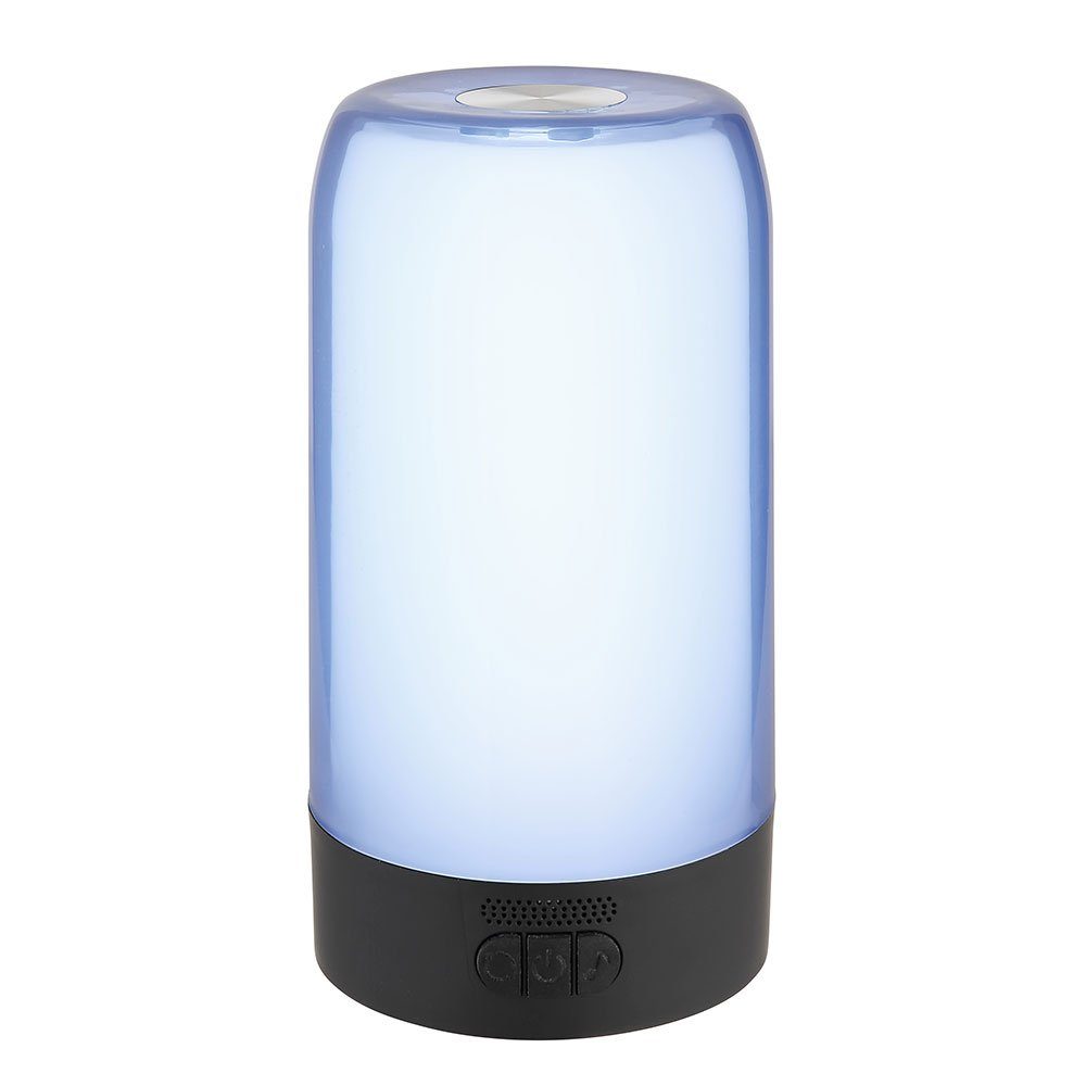 inklusive, Bluetooth mit LED Tischleuchte, Globo Tischleuchte Leuchtmittel Tischlampe Funktion RGB