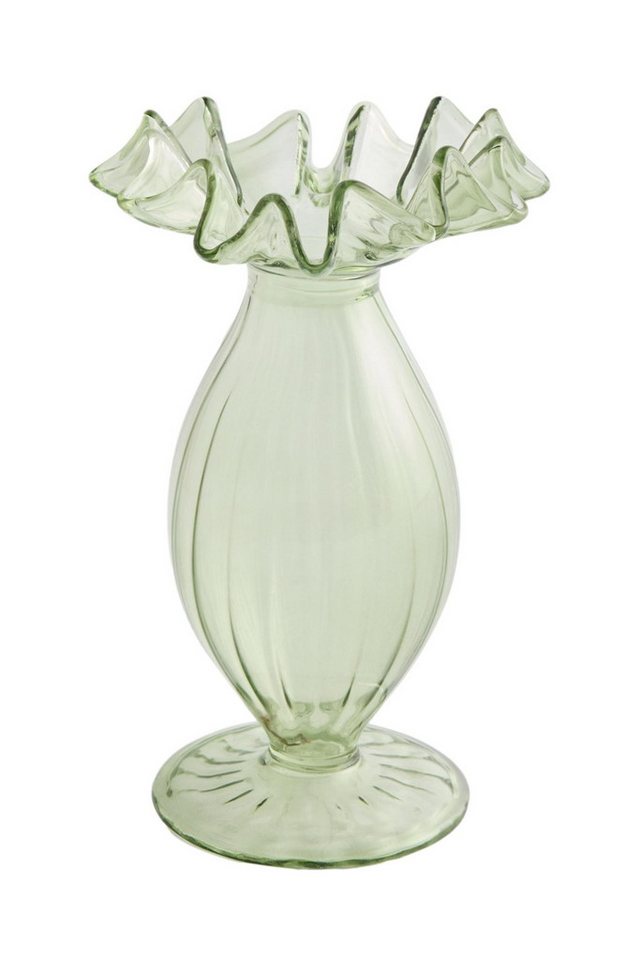 Next Dekovase Geriffelte Knospenvase mit Kräuselung