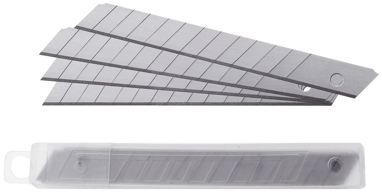 WESTCOTT Scheren-Set WESTCOTT E-84007 00 Cutter 9 mm - Ersatzklingen, 10er Pack